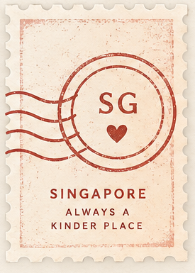 SG Postmark — Singapore, always a kinder place